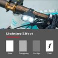 thumbnail image 4 of Rear Light,USB Rechargeable Bike Light Bike Headlight Bike Light Set Proven Performance, 4 of 7