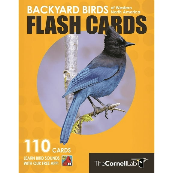 Cornell Lab of Ornithology: Backyard Birds Flash Cards - Western North America (Other)
