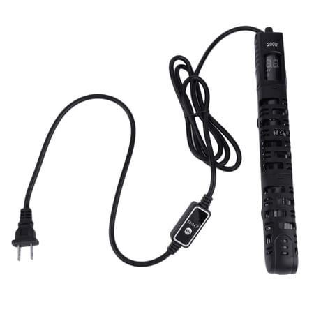 Lowest price ever!100W 200W 300W 500W Explosion Proof LED Microchip di gital Temperature Control Aquarium Heater Sticker Rod Temperature Controller