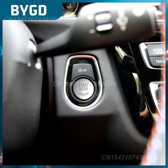 Durable Start Engine Start Button Cover For Bmw F Chassis F20 F30 F34 F10 F48 F52 F15 F16 F25 F26 Practical UniversalWhiteChina He Qiyong unisex