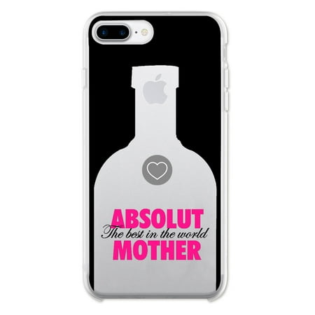 Ish Original Official Best Mom in World Phone Case / Cover Slim Soft TPU for Apple iPhone (1 Best Phone In The World)