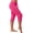 Hot Pink#1, variant on Drovellove Women's Plus Size High Waisted Yoga Pants - Slim Fit Summer Gym Leggings for Running, Pilates, and Athletic Training