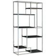 thumbnail image 1 of Pemberly Row 6 Shelf Bookcase in Chrome, 1 of 1