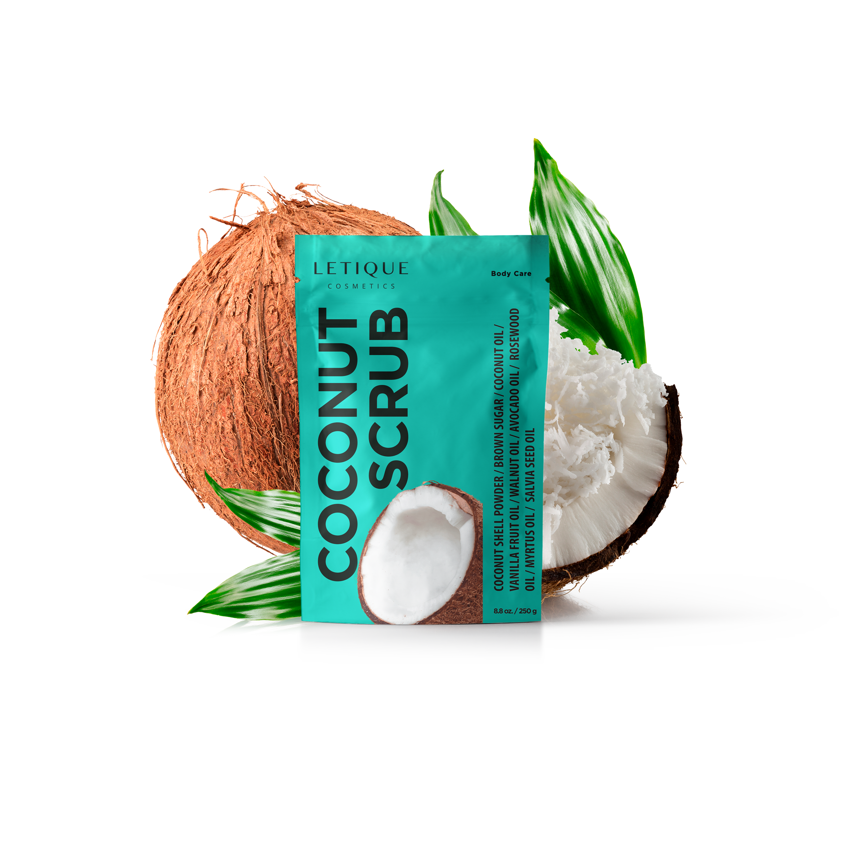 BODY SCRUB COCONUT 8.8 OZ