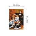 thumbnail image 4 of Gobelin canvas for halfstitch without yarn after Auguste Renoir - Mrs. Charpentier with Children 2232R, 4 of 4
