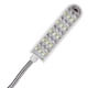 thumbnail image 4 of M Buder Lámpara LED De Trabajo Cuello De Cisne Para Máquina De Coser Con Base Magnética Fuerte, Doble Iluminación Luz Blanca Y Morada 30 LEDs 110-240V AC Herramienta De Iluminación Flexible, 4 of 9