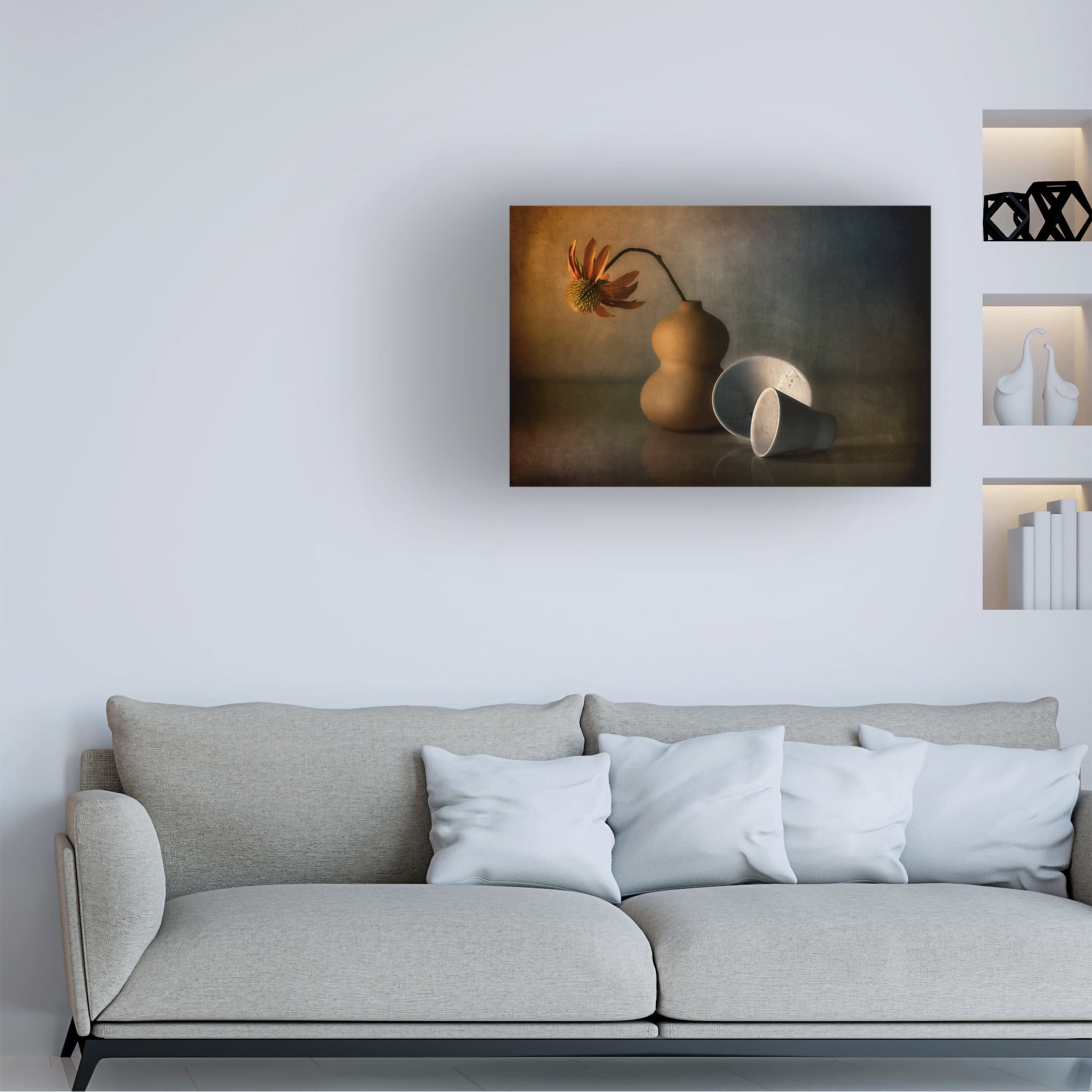 Canvas Wall Art - Elena Arjona 'Untitled' Wall Art for Living Room, Bedroom, or Office Décor by Trademark Fine Art - 32 x 22 Inches