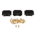 thumbnail image 2 of 3pcs 40PIN Car Auto Automotive Interlocking Relay Socket +30pcs Terminal 2.28 x 1.46 x 1.10 inch, 2 of 10