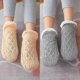 thumbnail image 3 of Men Women's Winter Super Soft Warm Floor Sock Cozy Fuzzy Fleece-lined With Grippers Slipper Socks Floor Shoes, 3 of 5