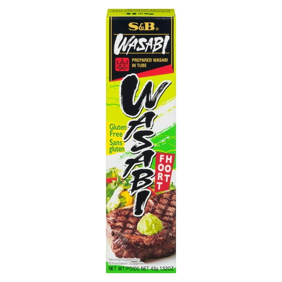 S&B Prepared Wasabi Paste in Tube, 43 g