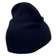 thumbnail image 3 of Hunter Taking A Shot Embroidered 8 Inch Short Beanie - Navy OSFM, 3 of 5