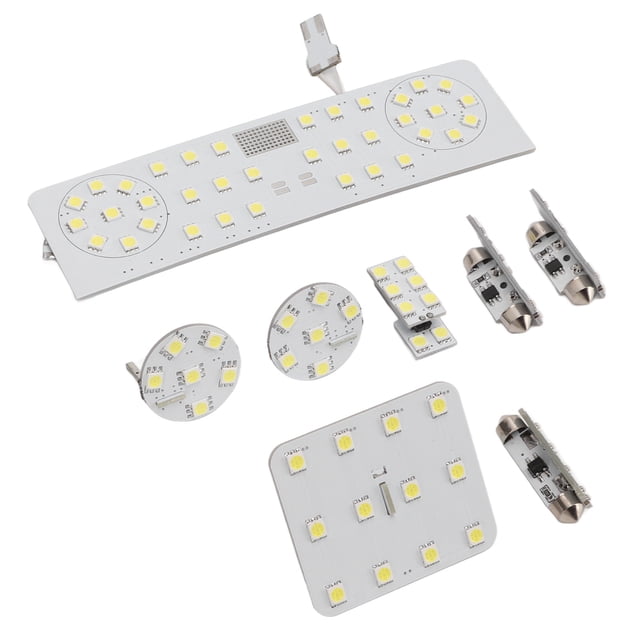 Kit de luz de lectura Interior LED para coche, 8 Uds., 12V, 5W, 8000LM, iluminación blanca, reemplazo de larga vida útil para CC MAGOTAN SAGITAR