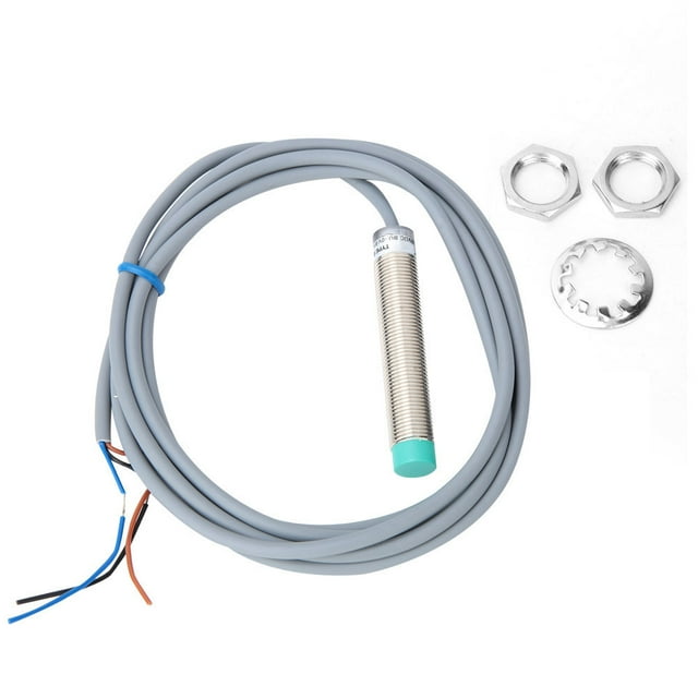 Proximity Sensor,4mm Cylindrical Inductive Proximity Proximity Switch Inductive Proximity Switch High-Precision Functionality