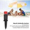 thumbnail image 4 of Parasol de Plage Ancre de Sable, Léger Portable Multifonctionnel Parasol de Plage Ancre de Sable Robuste, 4 of 5