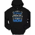 thumbnail image 4 of SPEEDRUN Men's Long Sleeve Printed Hooded T-Shirt - Casual Cotton Hoodie, 4 of 6