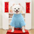 thumbnail image 4 of Fashion Dog Sweatshirt Clothing Pet Shirt Apparel Soft Pullover Comfortable Casual Wear Small Medium Dogs Suitable Corgi Poodle(XL,Sky Blue), 4 of 7