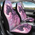 thumbnail image 4 of XYZCANDO Car Seat Covers Rose and Horse Design 2 Piece Car Seat Cover Set Auto Accessories SUV Vehicle Truck Soft Decorative Car Front Seat Covers, 4 of 10