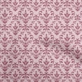 thumbnail image 1 of oneOone Viscose Jersey Rose Pink Fabric Damask Quilting Supplies Print Sewing Fabric By The Yard 60 Inch Wide, 1 of 4