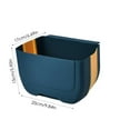 thumbnail image 3 of Collapsible Hanging Mini Trash Can for Kitchen, Bedroom, and Bathroom - Space-Saving Waste Bin for Cabinet Door, Under Sink, or Wall Mount TIKA, 3 of 10
