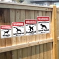 thumbnail image 4 of ENGLISH SETTER Security Sign Area Patrolled patrol guard gag funny owner dog vet, 4 of 5