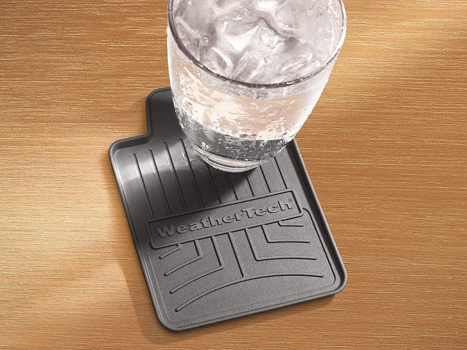 WeatherTech FloorLiner Drink Coasters, Set of 4 - Black
