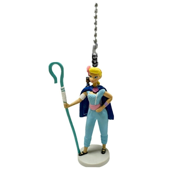 Toy Story 4 Bo Peep Blue Fan Lamp Light Pull Chain Figure Figurine Woody Friend