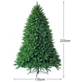 thumbnail image 2 of Costway 2,25m Árbol de Navidad No Iluminado con 1968 Ramas Abeto Artificial con Base de Metal Resistente Verde, 2 of 7