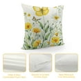 thumbnail image 4 of Nawypu  Spring Floral Throw Pillow Covers Garden Flower Butterfly Decorative Pillows for Couch Sofa Garden Patio Decor, 4 of 5