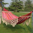 thumbnail image 1 of Hamacas portátiles para jardín al aire libre, tela de paracaídas de apertura rápida, hamaca colgante doble para viaje, Camping y dormir, 1 of 3