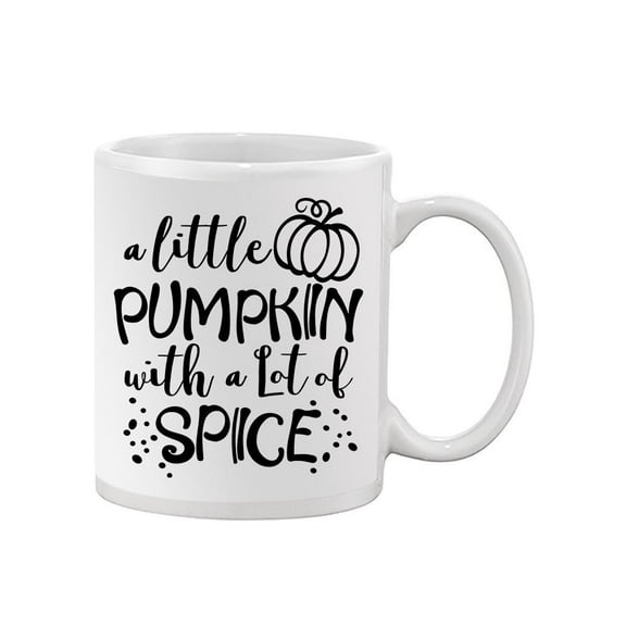 Little Pumpkin With Spice Mug Unisex's -Image by Shutterstock
