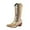 Gold, variant on Boots for Women,Stylish Western Sequin Heel Pointed Toe Mid Calf Boots For Women,Knee High Boots Women,Gold7.5