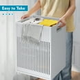 thumbnail image 3 of OKENTEN Foldable Laundry Hamper Basket,Sturdy & Handy Clothes Hampers,Collapsible and Space-Saving, 40L, 3 of 8