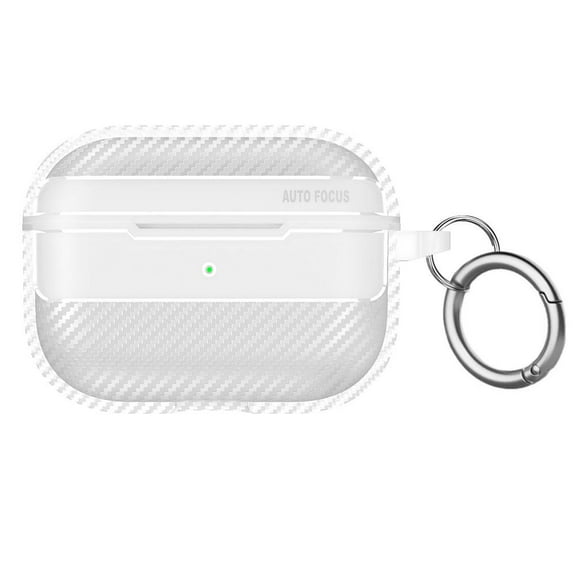 KRONDO for Airpods Pro 3 Case Clear,Shockproof for Airpods Pro 3rd Generation Case Cover 2025,Full Protective Soft TPU Skin for Airpods 3 Gen Cover with Carabiner for Men Women