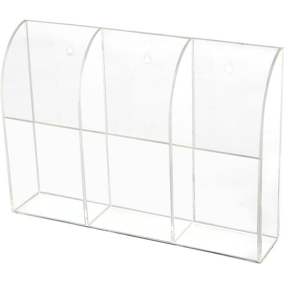 Remote Control Holder, Acrylic Wall Mounted Remote Control Holder Organizer Storage Box, Wall Remote Holder Air Condition Tv Remote Organizer Storage