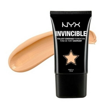 NYX Cosmetics Invincible Fullest Coverage Foundation Light for Women 2.4