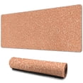 thumbnail image 1 of Non-Slip Rubber Base Mousepad: Large, Gold, 'Stay Positive' Design - Waterproof, Stitched Edges - Ideal for Gaming, Work, or Home Office, 1 of 7