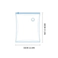 thumbnail image 3 of WREESH Press Type Vacuum Compression Bag Travel-free Pumping Storage Thickened Three-dimensional Clothes Finishing Packaging Too Compression Bag Clearance, 3 of 3