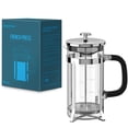 thumbnail image 4 of Cafetera de prensa francesa QUQIYSO 304 de acero inoxidable 620 ml, 4 of 7