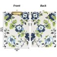 thumbnail image 5 of FORMRS Acrylic Clipboard with Low Profile Clip Standard A4 Letter Size, 12.5" x 9", Light Floral Pattern, 5 of 8