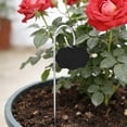 thumbnail image 4 of SHOWERORO 1Jgo Etiquetas Para Macetas De Jardín En Acrílico Negro Con Para Etiquetado Fácil, 4 of 7
