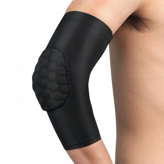 Breathable Elbow Brace Pad Guard Compression Silicone Foam Elbow Padded