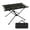 Black A, variant on Thehsnt 1 Set Aluminum Alloy Folding Table Lightweight Heavy Duty 20kg Load Capacity Multifunction Camping Hiking Picnic BBQ Portable Collapsible Table