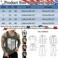 thumbnail image 4 of TOWED22 4th of July Shirts Mens Muscle Tank Top Sleeveless American Flag Graphic Gym Workout Patriotic Shirt(Dark Gray,L), 4 of 4
