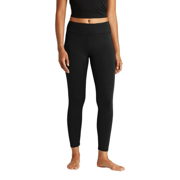 Sport-Tek LPST890 Ladies 7/8 Legging, Black, XS