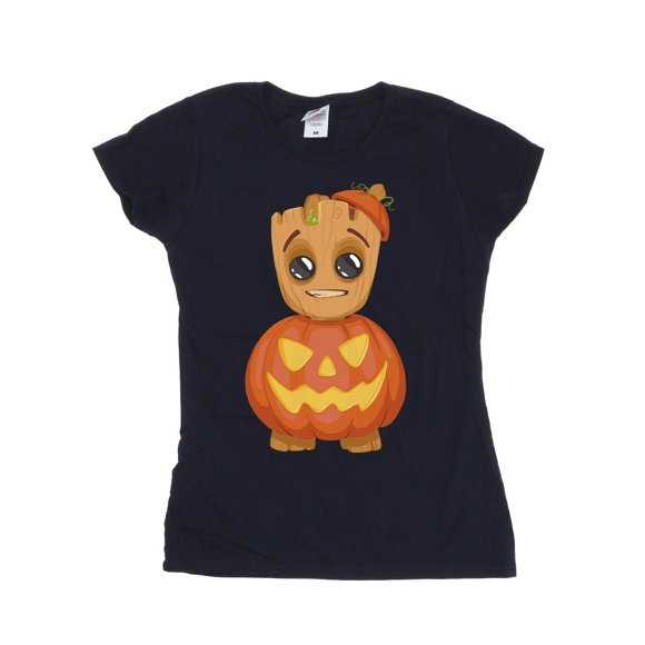 I Am Groot Womens Pumpkin T-Shirt