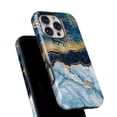 thumbnail image 6 of DesignSkinz Scratch-Resistant Hard Slim Case Compatible with iPhone 15 Pro Max (Compatible with MagSafe) - Foiled Marble Agate, 6 of 9