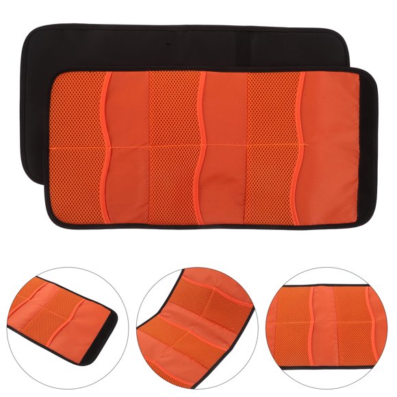 OUNONA 2Ud Estuche Portátil Para Filtros De Lentes Con Banda Elástica Para Fotógrafos Multicolor
