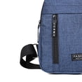 thumbnail image 2 of Bolso De Pecho Bolso Riñoneras informales para hombre, riñoneras de poliéster antirrobo para senderismo, montañismo, 2 of 7