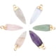 thumbnail image 1 of Colgante de cuarzo con piedras preciosas de 6 colores, collar de piedra facetada de cuarzo para hacer joyas, collar y pulsera, 6 piezas/juego, 1 of 7