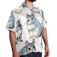 thumbnail image 2 of Tmall Men's Short Sleeve Beach Shirts, Hawaiian Printed Button Down Summer Casual Unisex Men's Shirts, 2 of 6